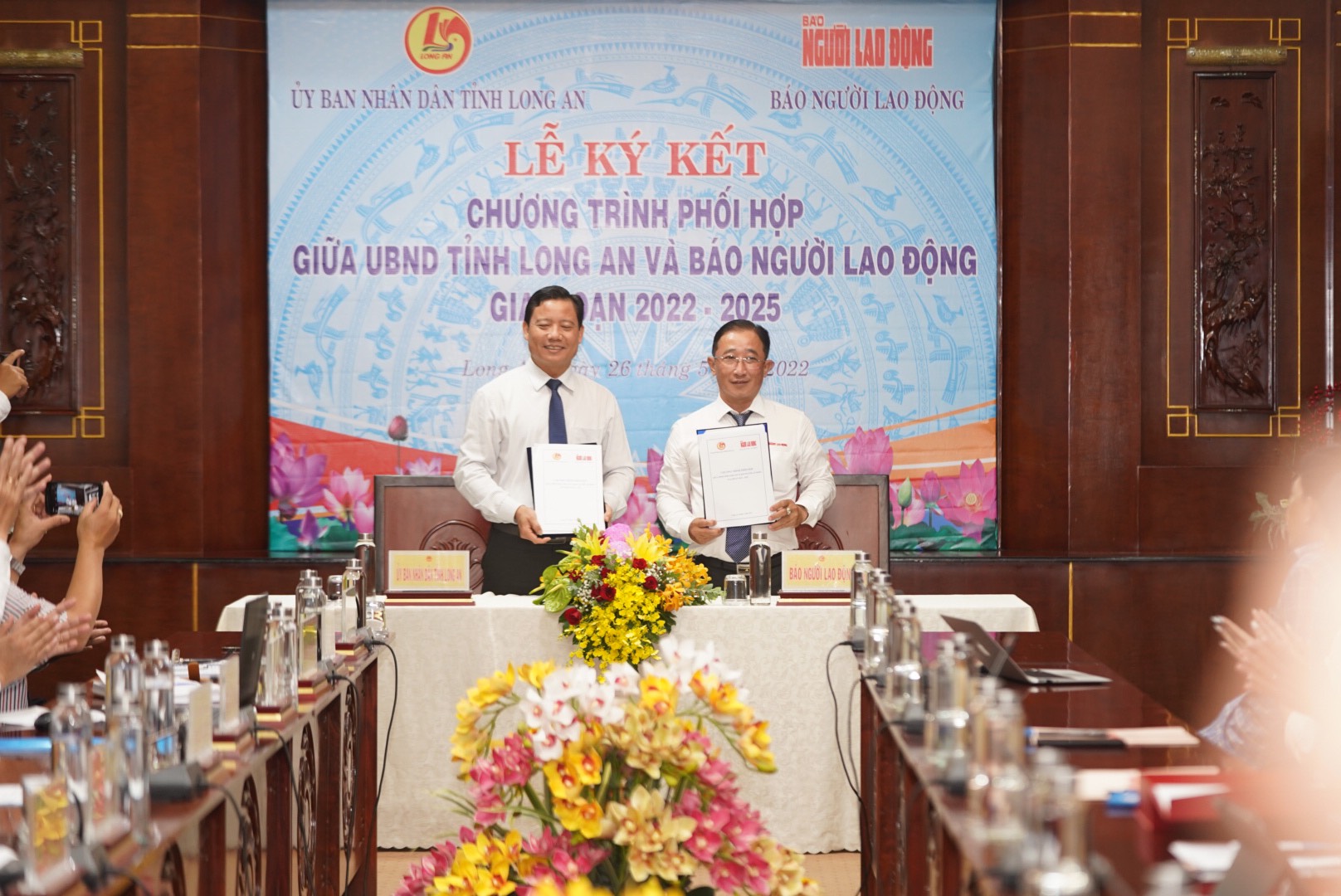 B&aacute;o Người Lao Động k&yacute; kết phối hợp với UBND tỉnh Long An giai đoạn 2022-2025 - Ảnh 6.