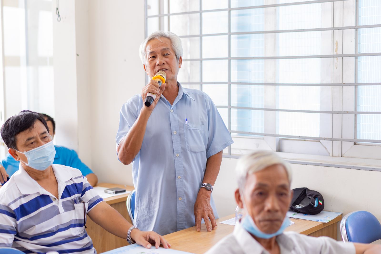 Hội nghị vận động sử dụng nước sạch tại x&atilde; Trung Ch&aacute;nh - Ảnh 4.