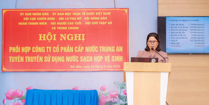 Hội nghị vận động sử dụng nước sạch tại x&atilde; Trung Ch&aacute;nh - Ảnh 2.