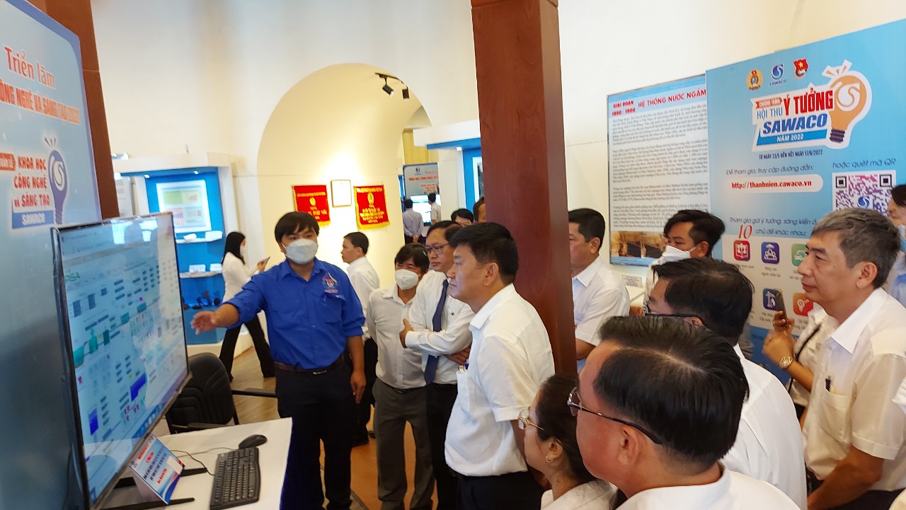 Hội nghị tổng kết của Tổng Công ty Cấp nước Sài Gòn- TNHH MTV - Ảnh 1.
