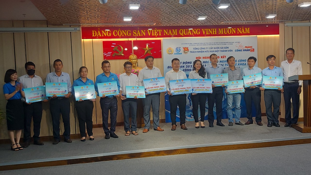 Hội nghị tổng kết của Tổng Công ty Cấp nước Sài Gòn- TNHH MTV