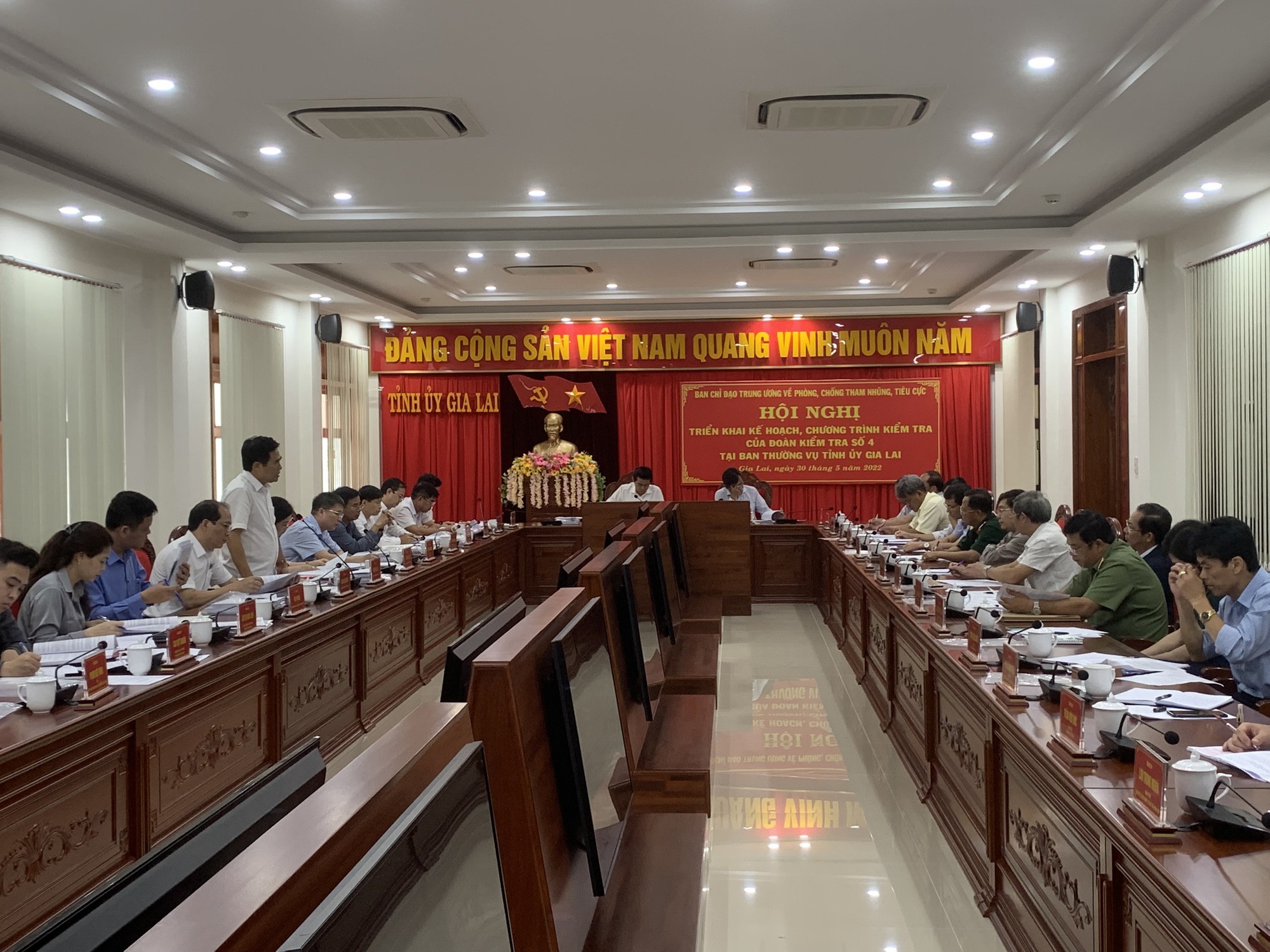 Trung ương kiểm tra phòng chống tham nhũng, tiêu cực tại Gia Lai