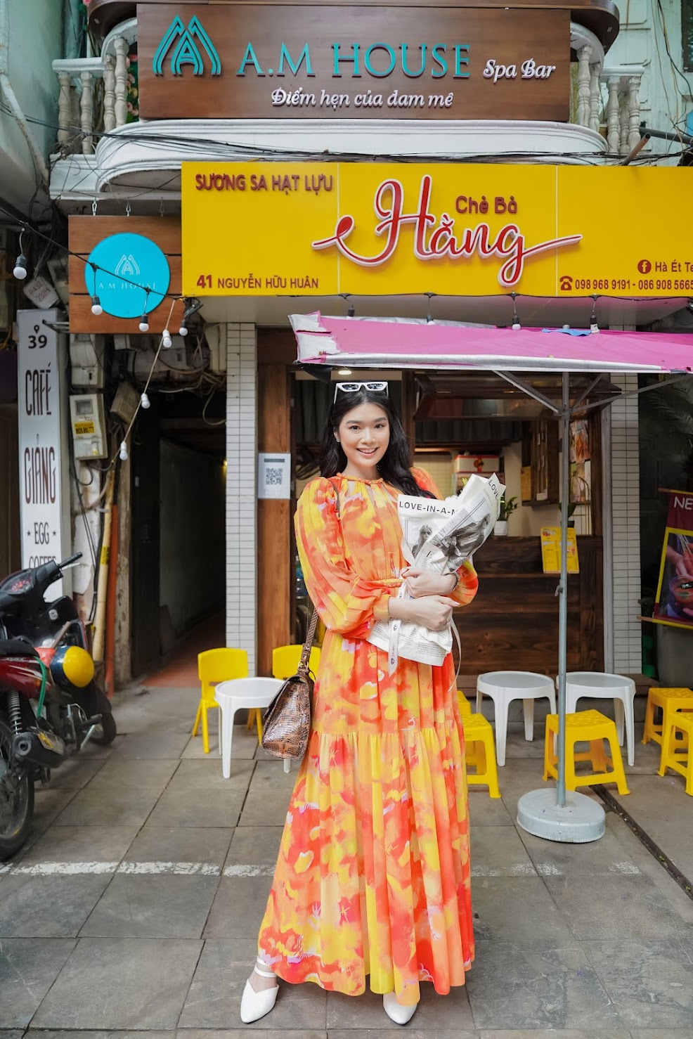 Hoa hậu Indonesia - Top 6 Miss World 2021 - h&agrave;o hứng kh&aacute;m ph&aacute; ẩm thực H&agrave; Nội - Ảnh 5.