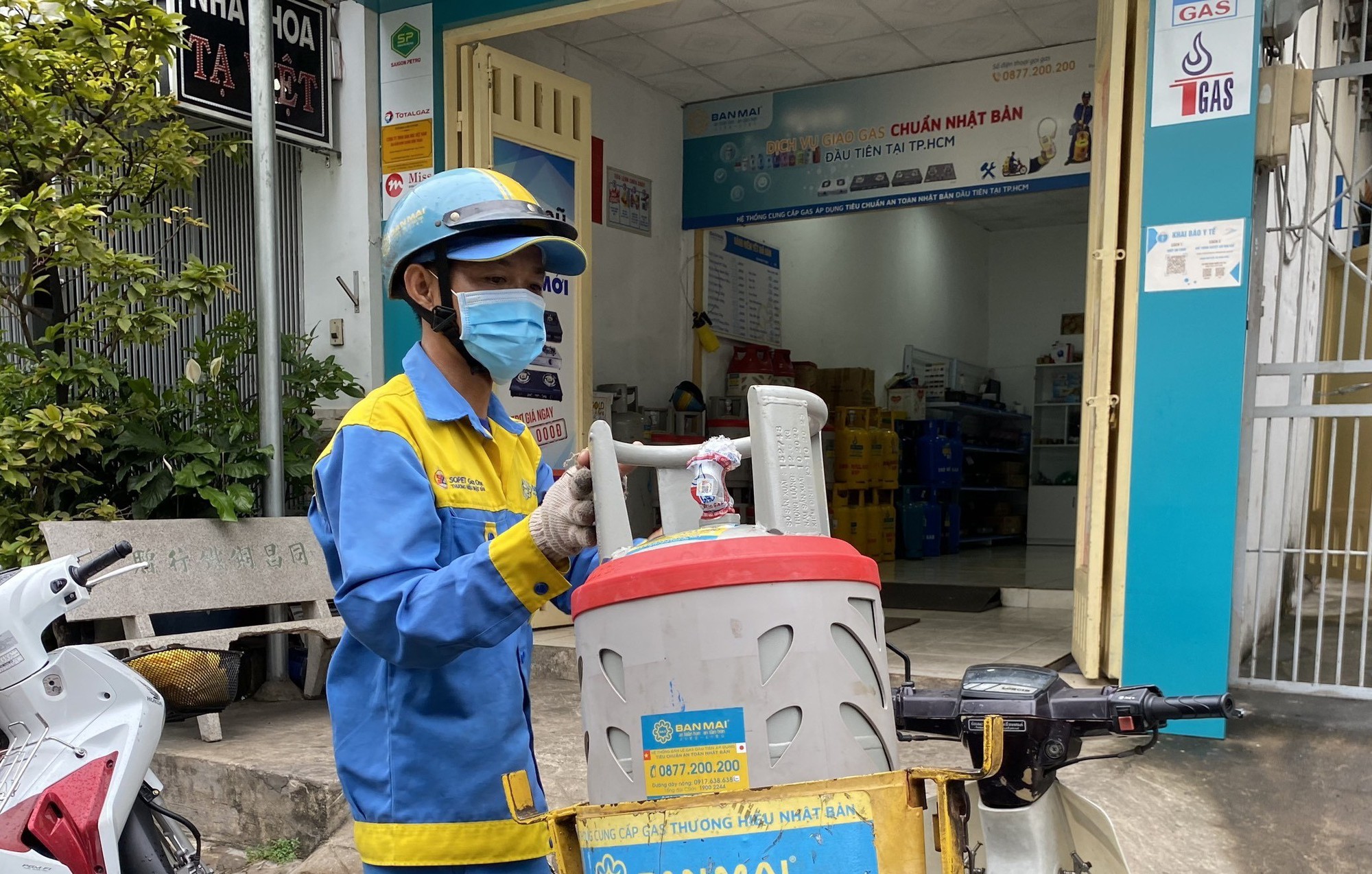 Giá gas giảm mạnh trong vòng 2 tháng