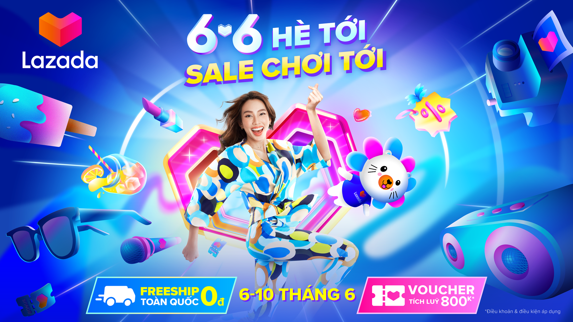 6 hoạt động hấp dẫn trong Lễ hội mua sắm 6.6 trên Lazada