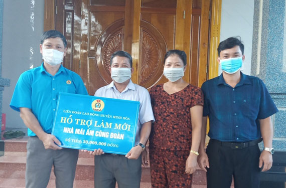 Niềm vui lớn từ "Mái ấm công đoàn"