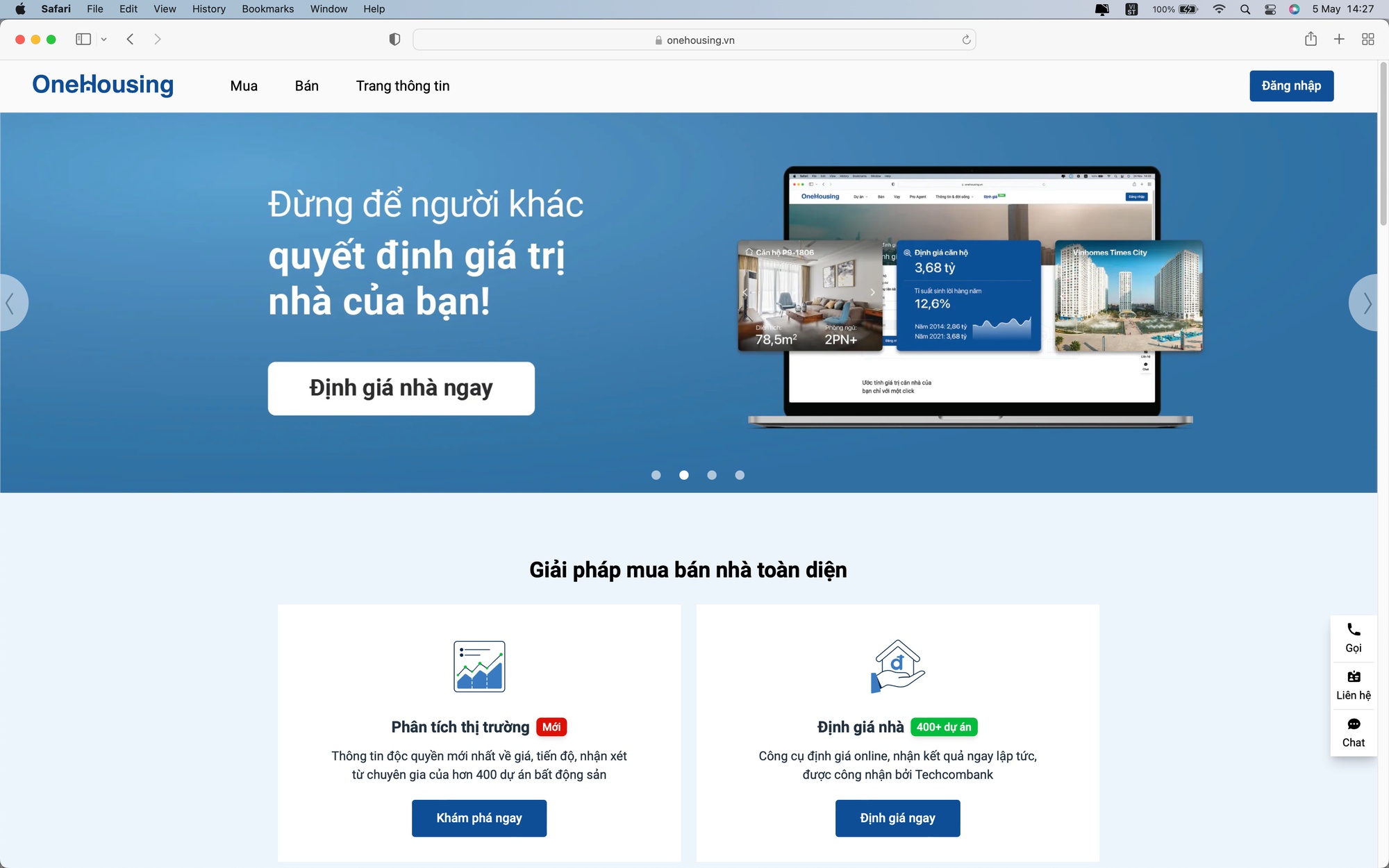 Mua bán nhà sát giá với công cụ định giá online - Ảnh 1. Mua bán nhà sát giá với công cụ định giá online - Ảnh 1.