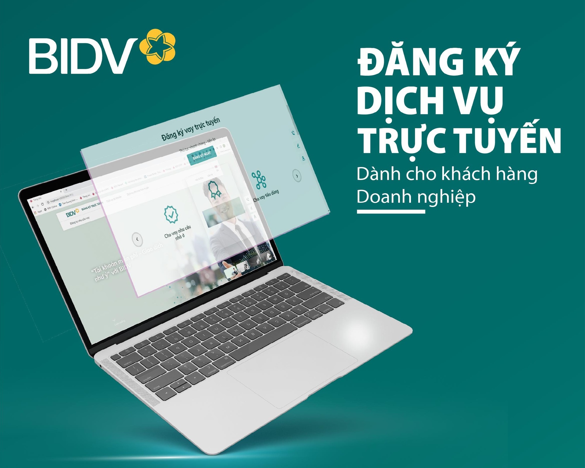 BIDV triển khai tính năng đăng ký trực tuyến cho khách hàng doanh nghiệp