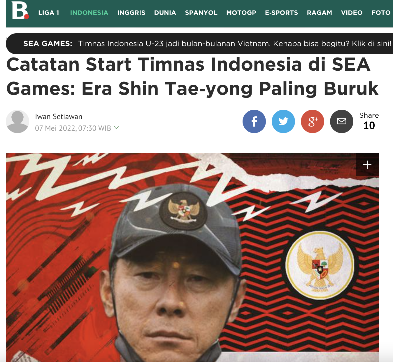 B&aacute;o ch&iacute; Indonesia thừa nhận đội nh&agrave; chưa đủ đẳng cấp so t&agrave;i với U23 Việt Nam - Ảnh 1.