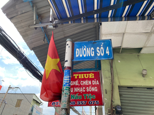 Khốn khổ vì tên đường trùng nhau