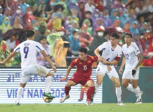 Bóng đá nam SEA Games 31: Chia điểm tiếc nuối với U23 Philippines