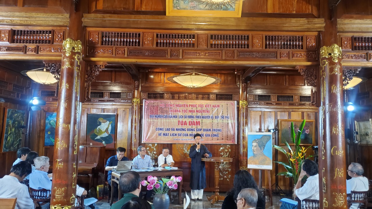 Hội đồng trị sự Nguyễn Phước tộc đề xuất đặt tên đường Gia Long ở Huế