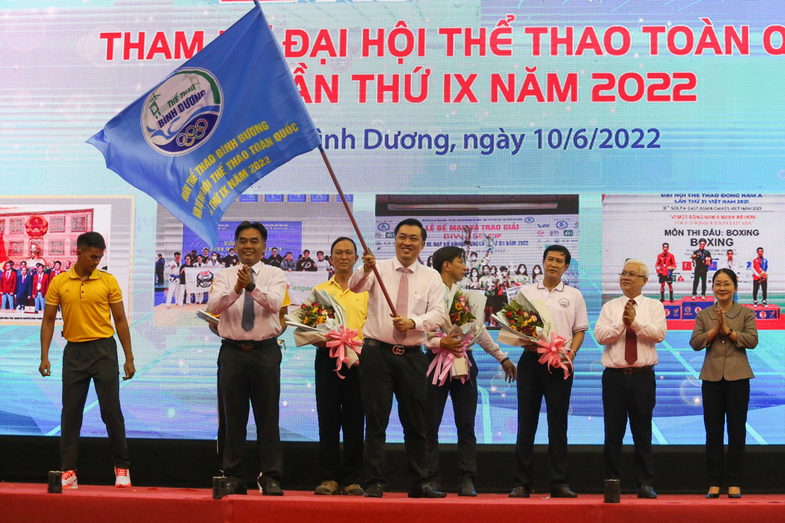 Bình Dương, Bình Phước vinh danh VĐV đạt thành tích cao tại SEA Games 31 - Ảnh 2.