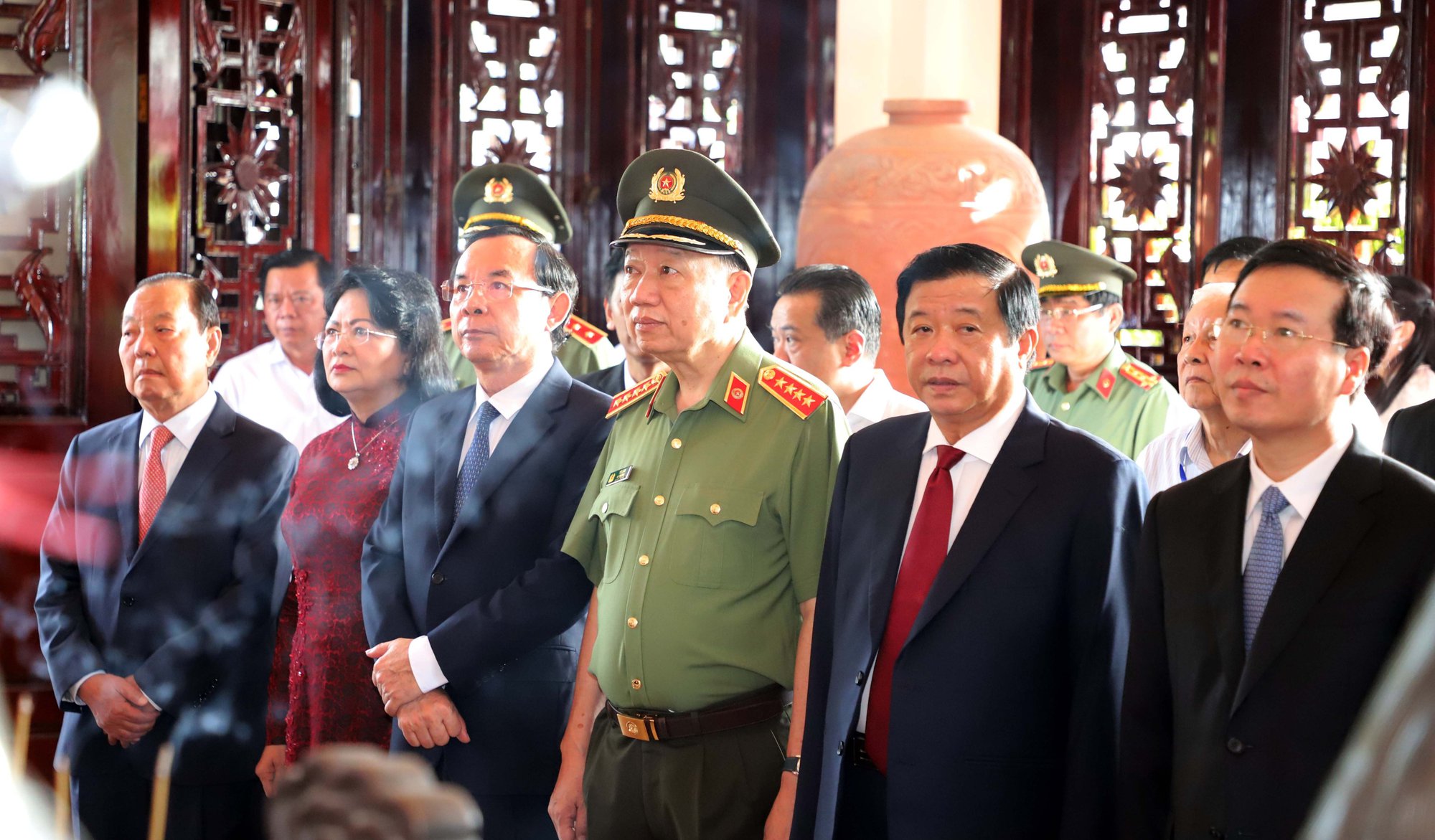 Chủ tịch nước Nguyễn Xuân Phúc dự lễ kỷ niệm 110 năm ngày sinh cố Chủ tịch HĐBT Phạm Hùng - Ảnh 2.