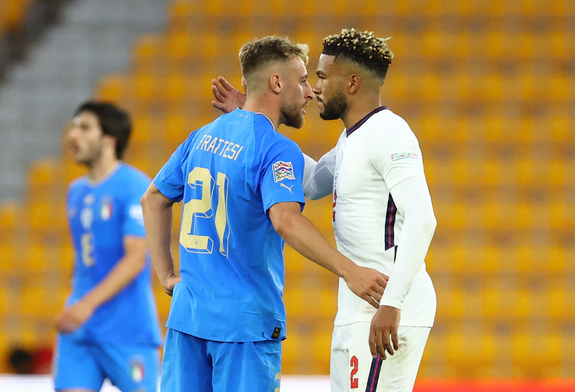 Đại chiến nhạt nh&ograve;a, Tam sư Anh xếp ch&oacute;t bảng Nations League - Ảnh 2.