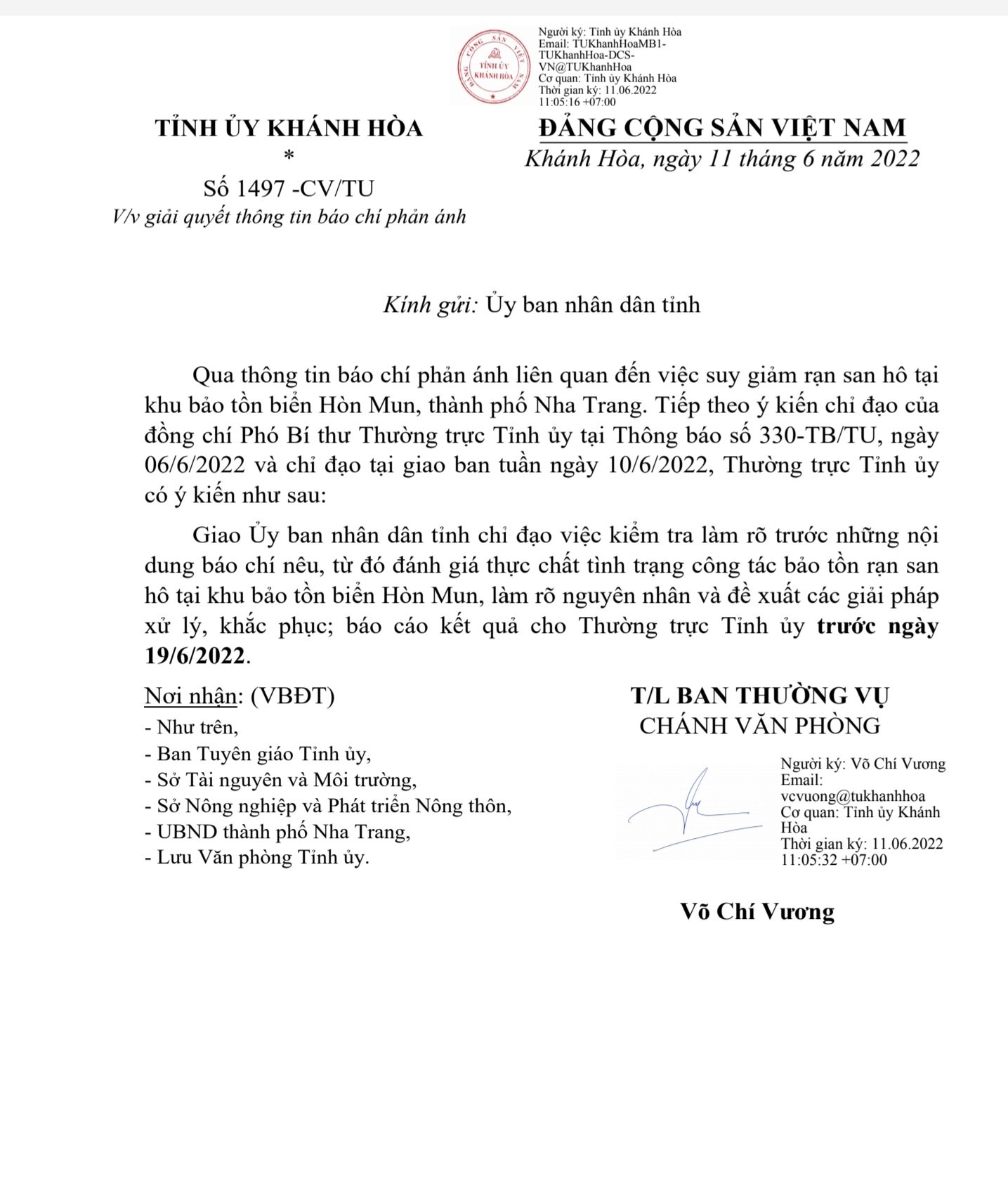 Suy giảm rạn san h&ocirc; ở vịnh Nha Trang: Y&ecirc;u cầu tỉnh Kh&aacute;nh H&ograve;a b&aacute;o c&aacute;o trước ng&agrave;y 19-6 - Ảnh 3.