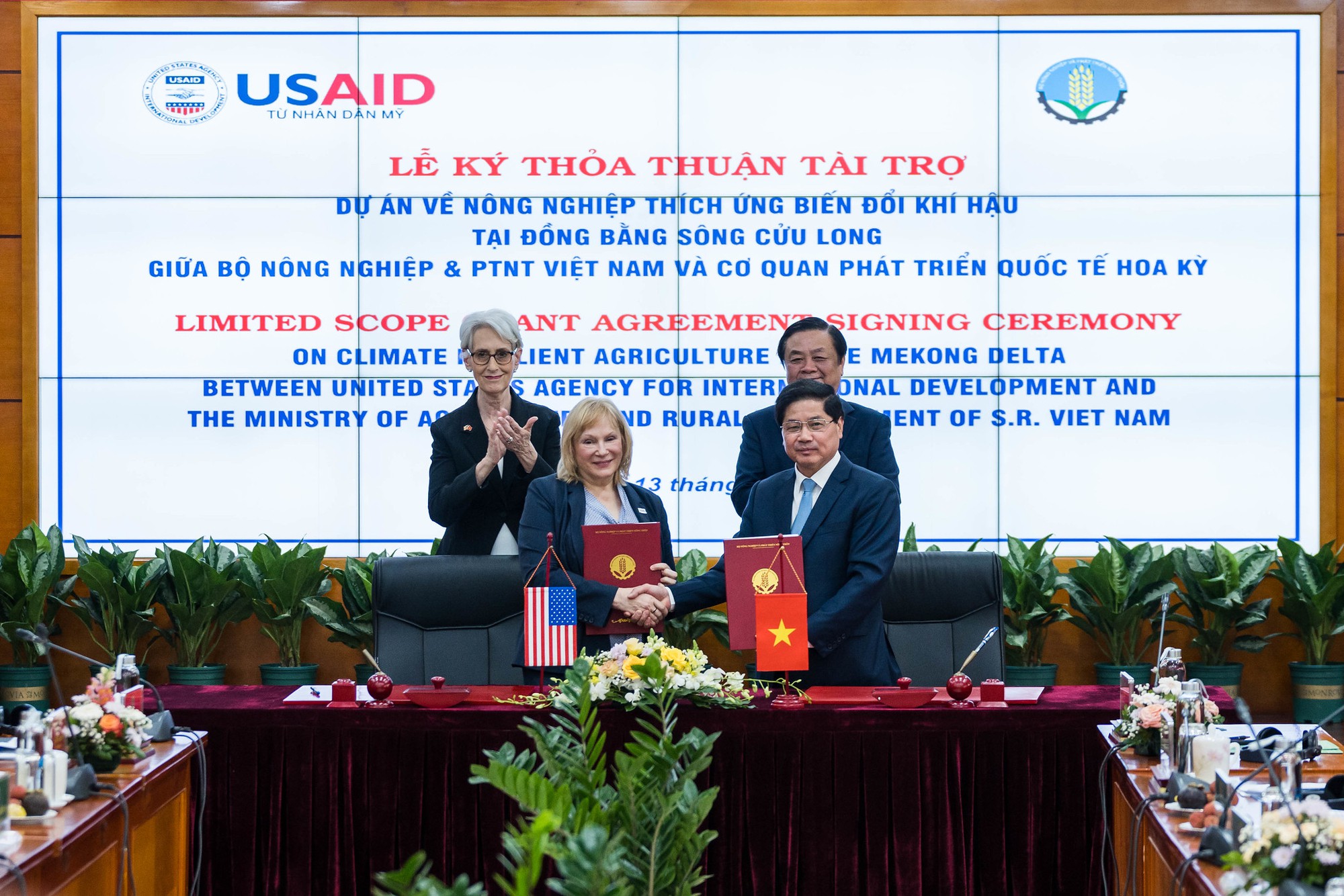 K&yacute; thỏa thuận 50 triệu USD hỗ trợ Đồng bằng s&ocirc;ng Cửu Long ứng ph&oacute; biến đổi kh&iacute; hậu - Ảnh 2.