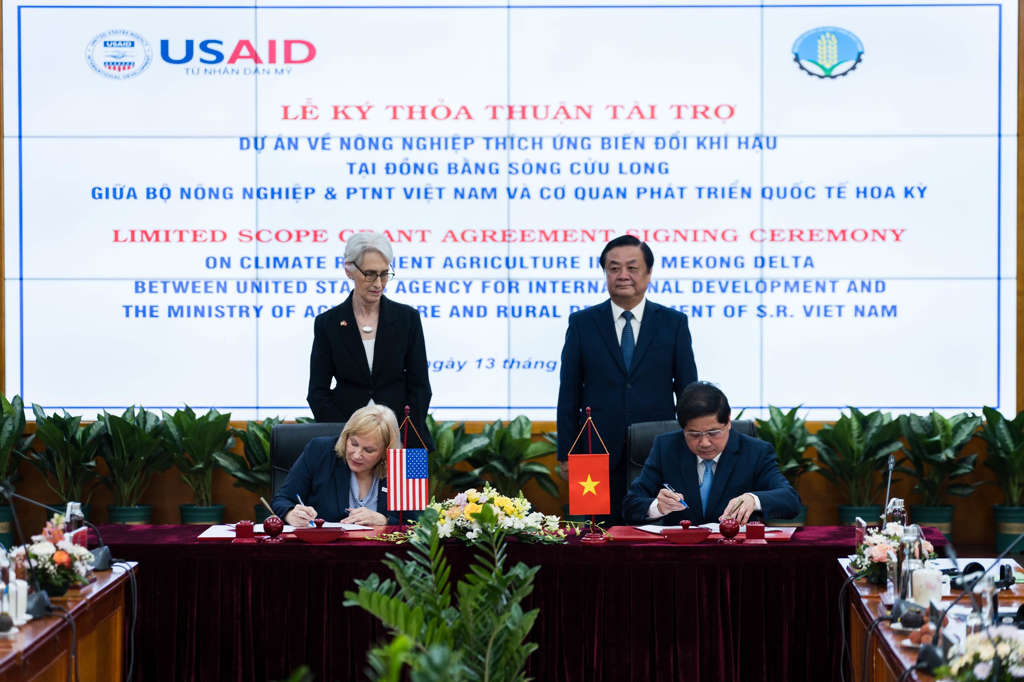 K&yacute; thỏa thuận 50 triệu USD hỗ trợ Đồng bằng s&ocirc;ng Cửu Long ứng ph&oacute; biến đổi kh&iacute; hậu - Ảnh 1.