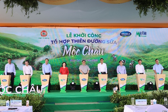 Nhiều dự án bước vào triển khai, Vinamilk và các công ty thành viên liên tiếp công bố tin mới