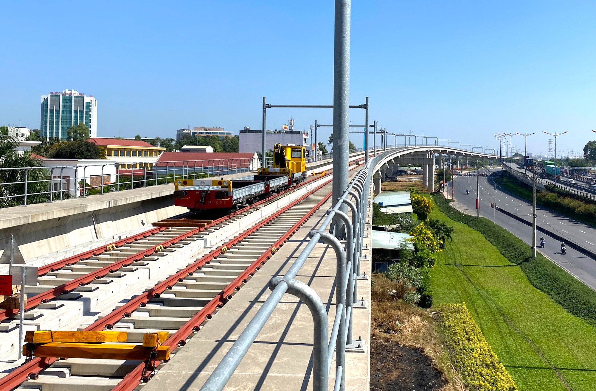 Nhiều vật tư trên tuyến metro tại TP HCM bị đánh cắp