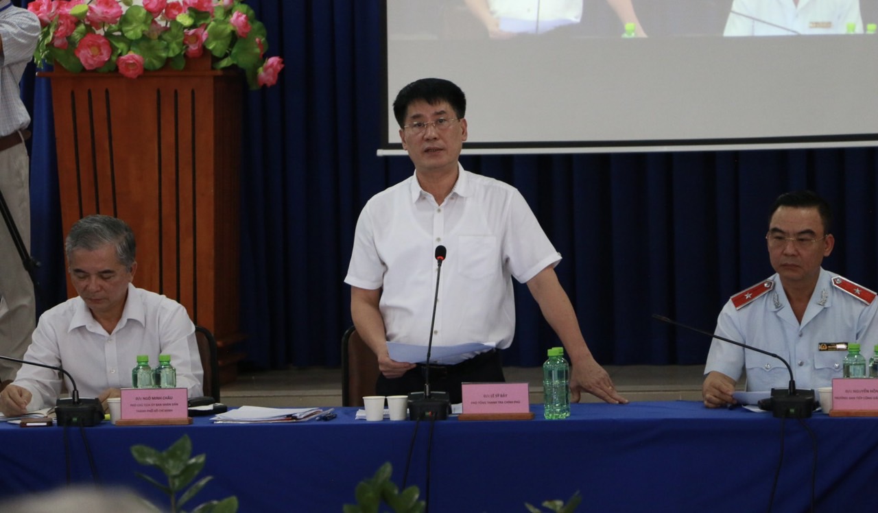 Thanh tra Ch&iacute;nh phủ đang đối thoại với người d&acirc;n Thủ Thi&ecirc;m - Ảnh 3.