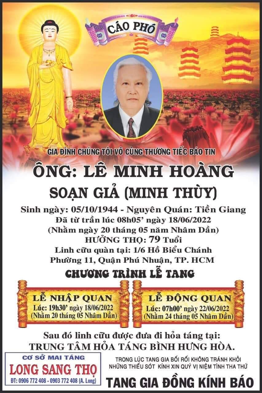 Soạn giả Minh Th&ugrave;y qua đời - Ảnh 3.