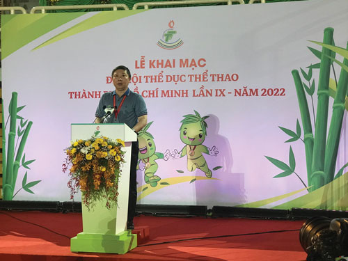 6.620 VĐV tranh tài tại Đại hội Thể dục Thể thao TP HCM - Ảnh 1.