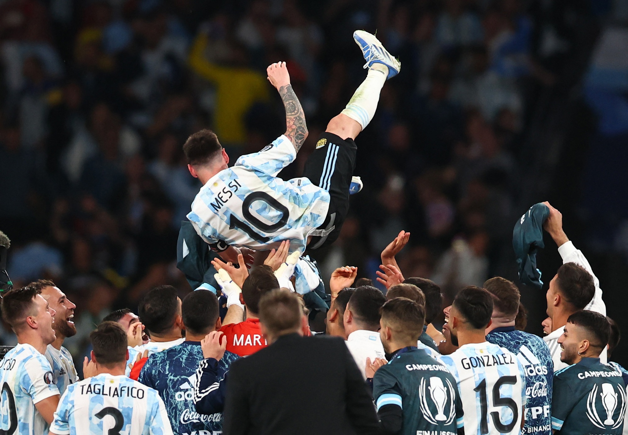 Đại thắng tuyển Ý, Argentina đăng quang Siêu cúp Liên lục địa - Ảnh 12.