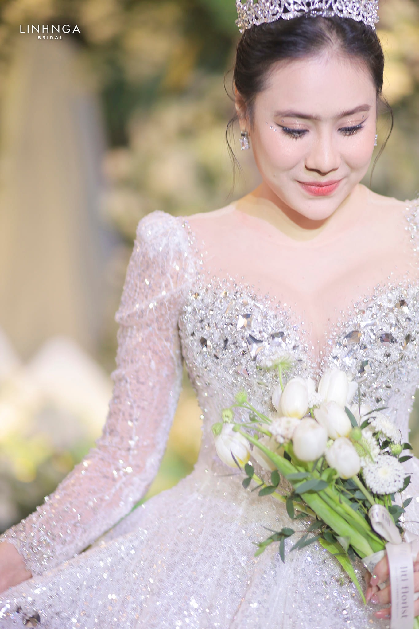 Cao Minh Đạt, Khả Như, Kim Tuyến&hellip; tề tựu mừng tiệc cưới Hồ B&iacute;ch Tr&acirc;m - Ảnh 3.