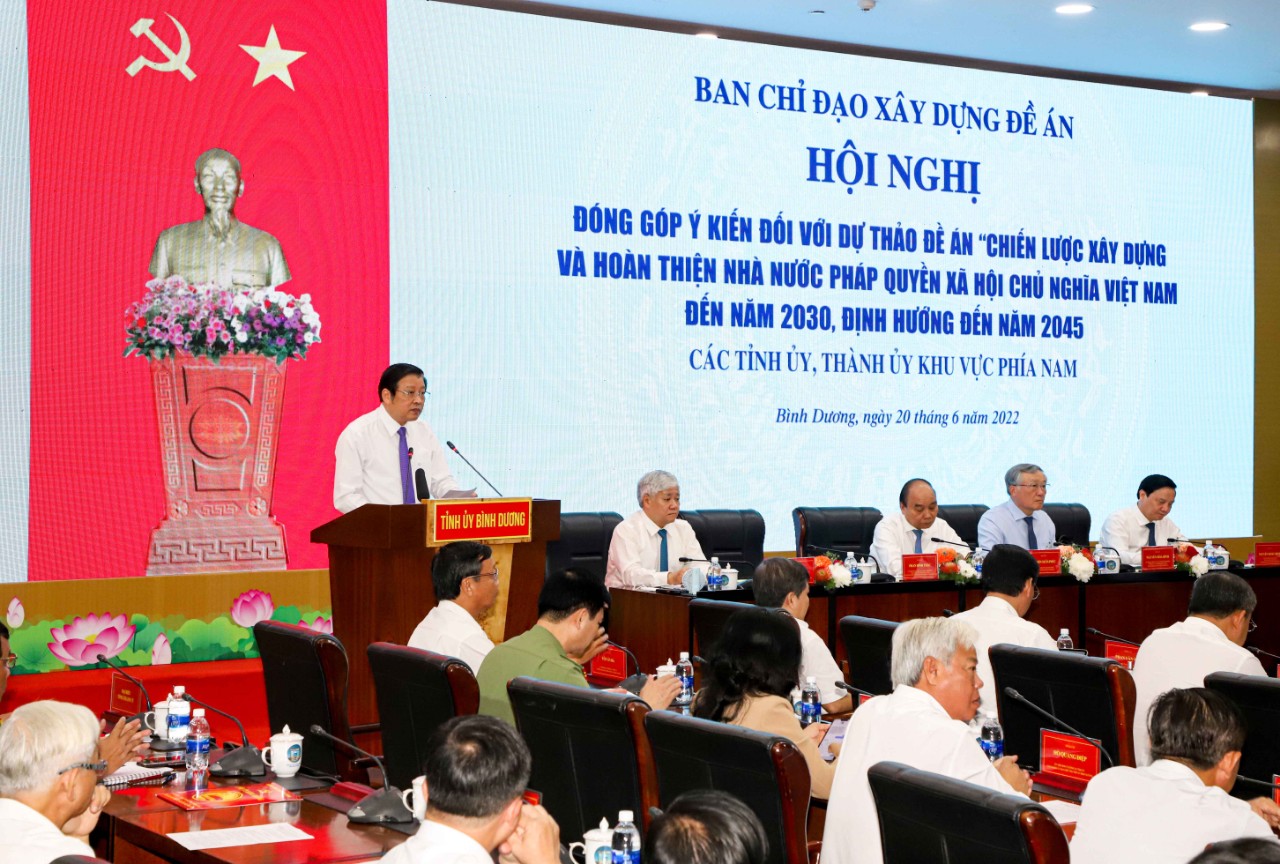Chủ tịch nước chủ tr&igrave; hội nghị quan trọng tại B&igrave;nh Dương - Ảnh 1.