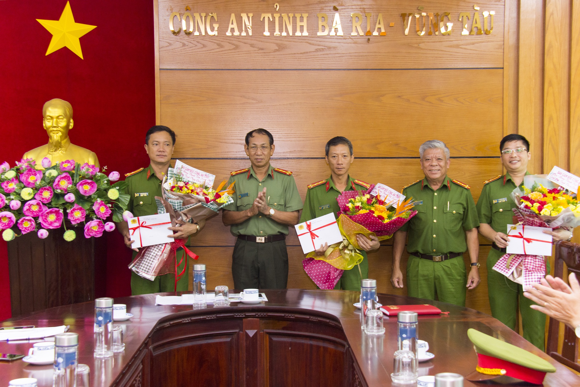 Công an tỉnh BR-VT khen thưởng các đơn vị phá 3 vụ án lớn