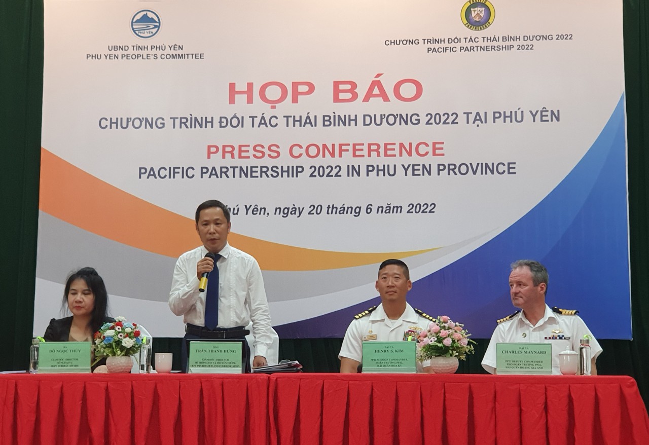 Khởi động chương trình Đối tác Thái Bình Dương 2022 tại Phú Yên