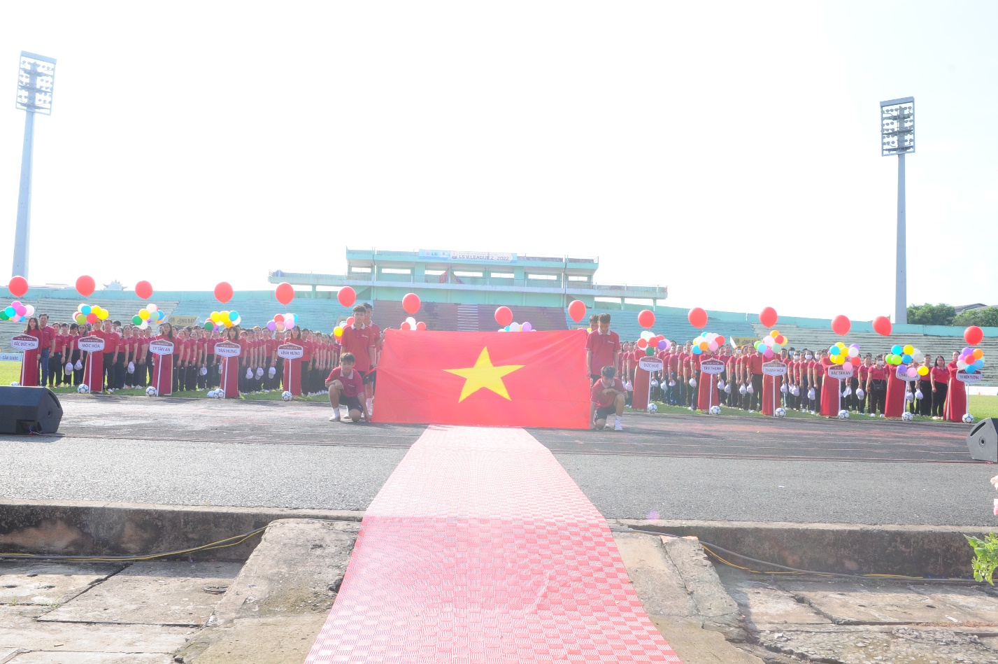 Khai mạc hội thao Agribank Chi nh&aacute;nh Long An lần thứ 19 - Ảnh 3.
