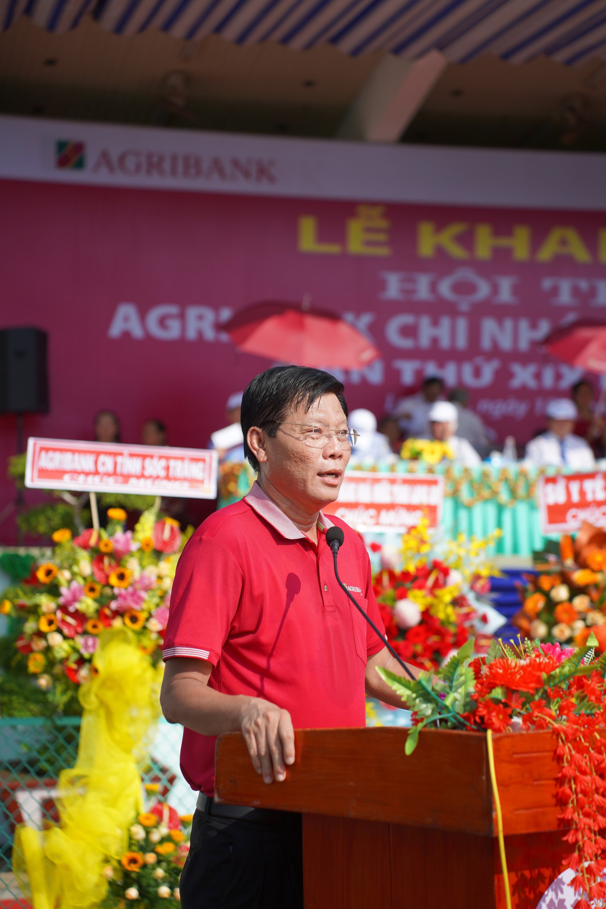 Khai mạc hội thao Agribank Chi nh&aacute;nh Long An lần thứ 19 - Ảnh 11.