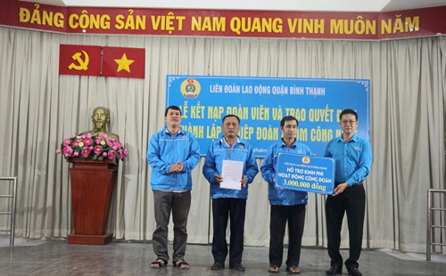 Quận Bình Thạnh ra mắt Nghiệp đoàn Xe ôm công nghệ