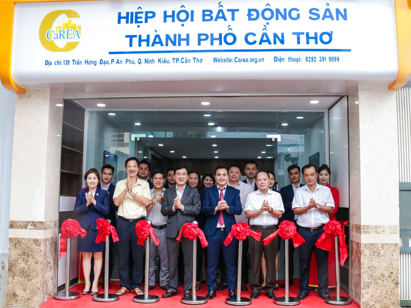 Kh&aacute;nh th&agrave;nh trụ sở mới của Hiệp hội Bất động sản TP Cần Thơ - Ảnh 1.