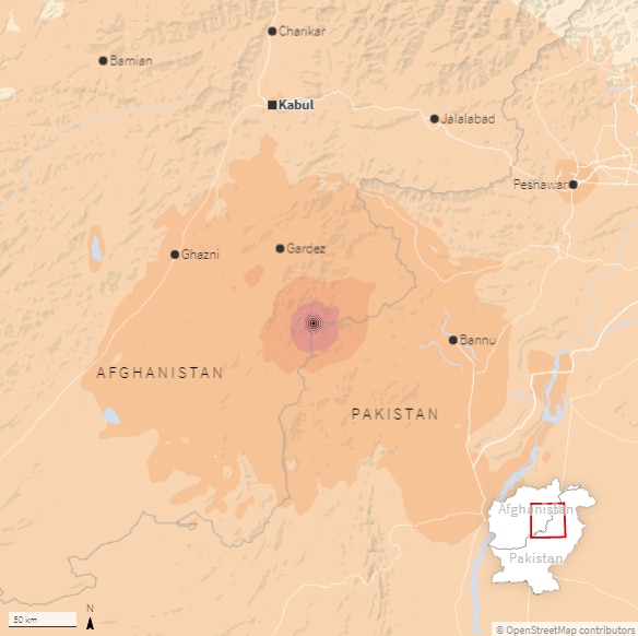 Afghanistan hứng động đất t&agrave;n khốc, số người thiệt mạng tăng ch&oacute;ng mặt - Ảnh 1.