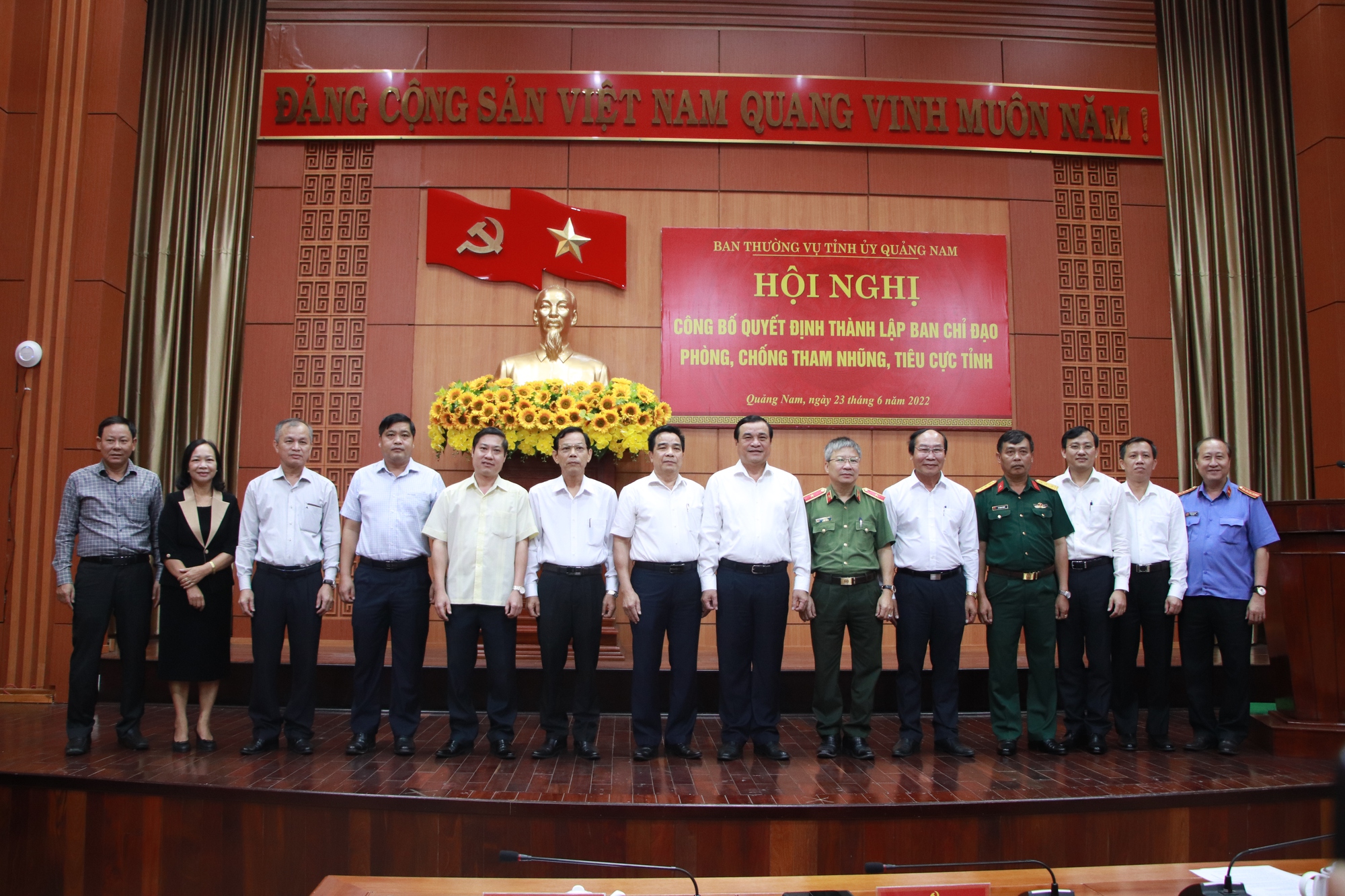 Quảng Nam ra mắt Ban chỉ đạo Phòng chống tham nhũng, Bí thư tỉnh làm Trưởng ban