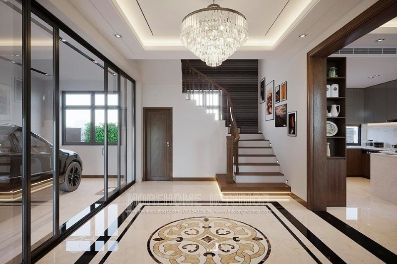 Thiết kế gầm cầu thang đẹp ấn tượng cho ph&ograve;ng kh&aacute;ch - Ảnh 9.