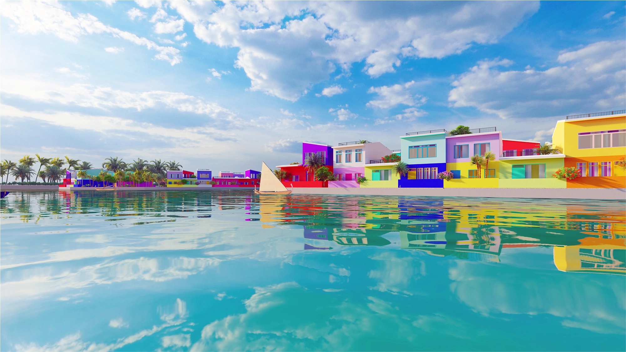 Th&agrave;nh phố nổi đặc sắc ở Maldives - Ảnh 4.