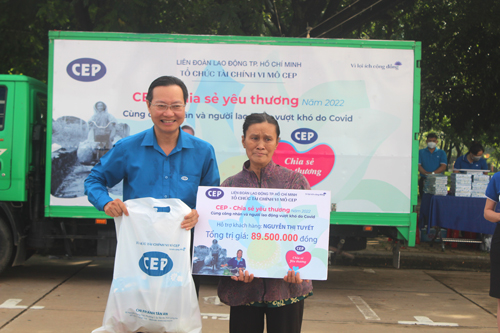 CEP tiếp tục hỗ trợ người lao động nghèo vượt khó
