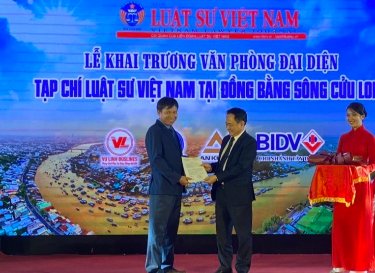 Khai trương văn phòng đại diện Tạp chí Luật sư Việt Nam tại ĐBSCL