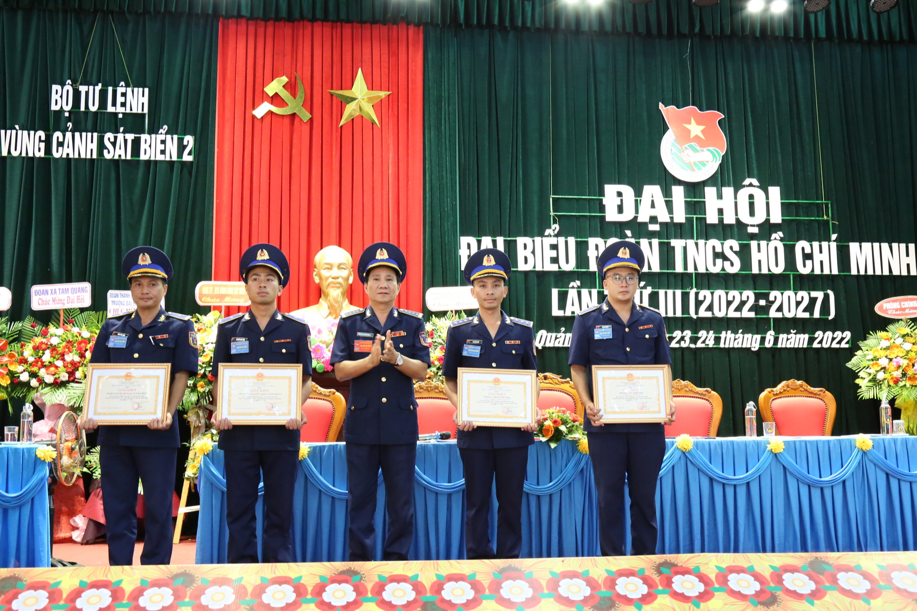 Đoàn thanh niên Bộ Tư lệnh Vùng Cảnh sát biển 2 quyết tâm thực hiện 3 khâu đột phá