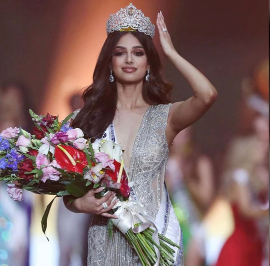 Hoa hậu Hoàn vũ 2021 Harnaaz Sandhu: Ai bị chê mà chả buồn - Ảnh 1.
