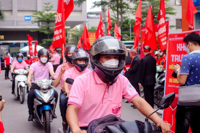 Khai trương điểm hiến m&aacute;u Bệnh viện Đa khoa N&ocirc;ng nghiệp - Ảnh 5.