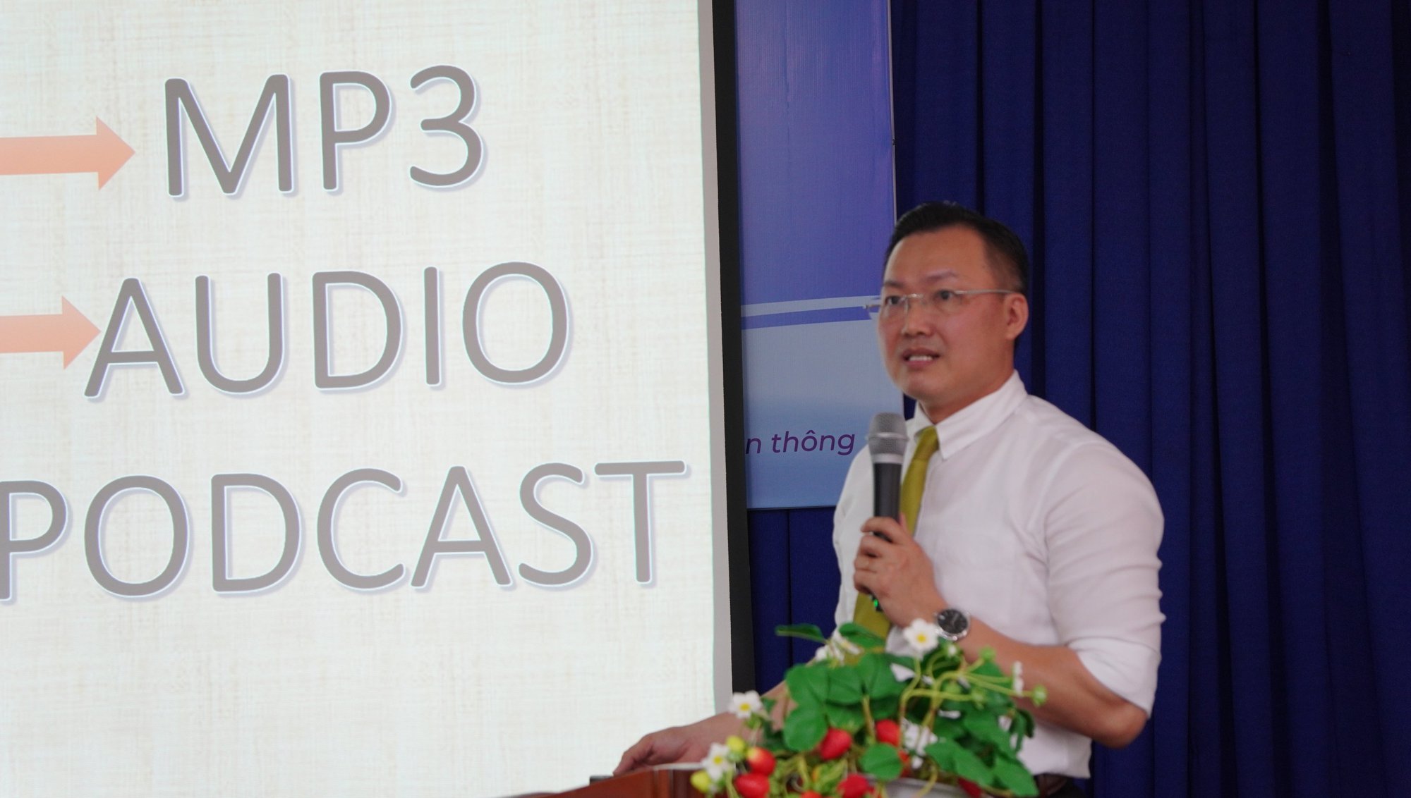 Phát triển báo chí trên nền tảng số: "Podcast là thực tế, không còn là xu hướng"