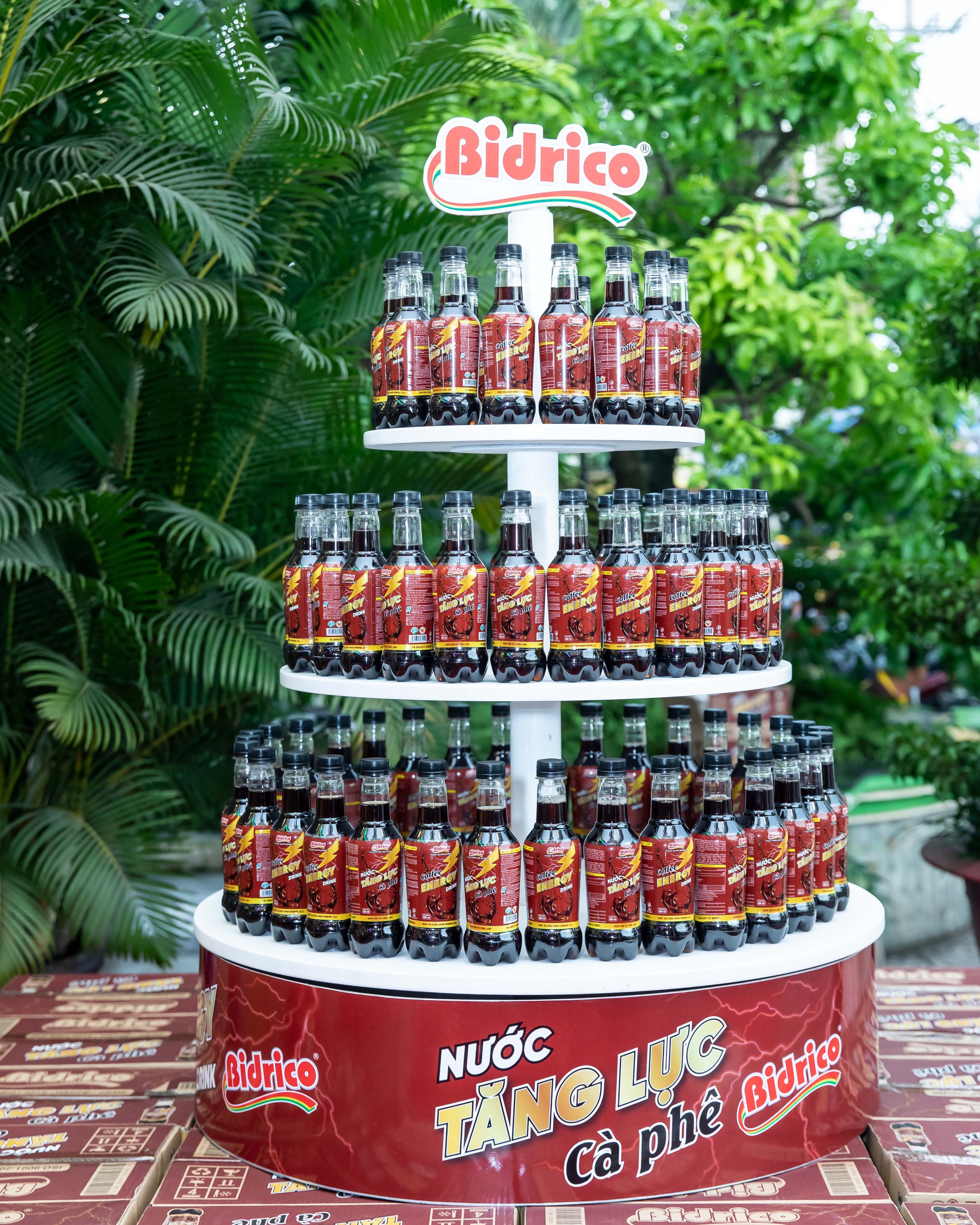 Bidrico ra mắt sản phẩm nước tăng lực cà phê