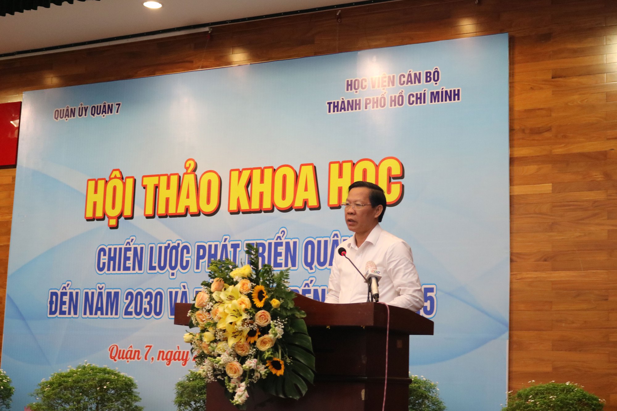 TP HCM: Nêu nhiều ý tưởng phát triển quận 7