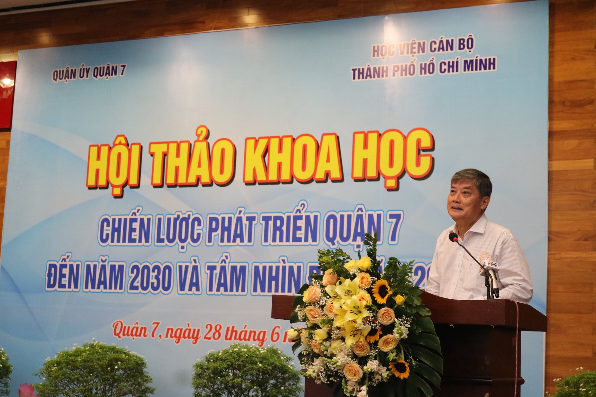 Ông Nguyễn Văn Đua: Đề xuất Khu chế xuất Tân Thuận trở thành "hậu cần" cho Thủ Thiêm