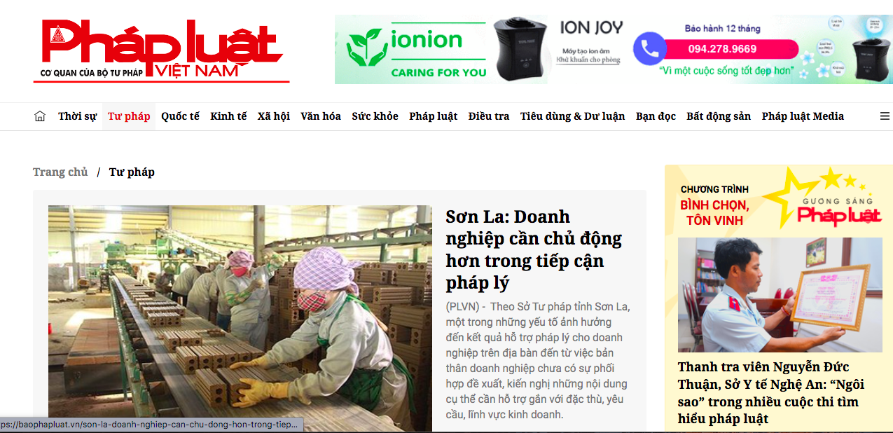 Thanh tra Bộ TT-TT kết luận nhiều vi phạm của Báo Pháp luật Việt Nam